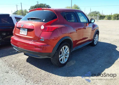 2013 Nissan Juke Sl из США, поврежденный, VIN JN8AF5MR5DT202530